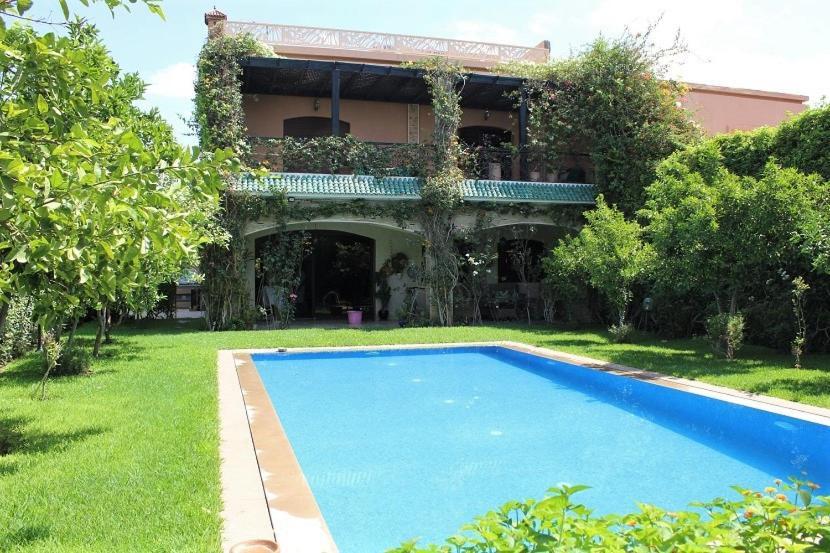Magnifique Villa Avec Piscine Chauffee Que Pour Famille Marrakesh Luaran gambar