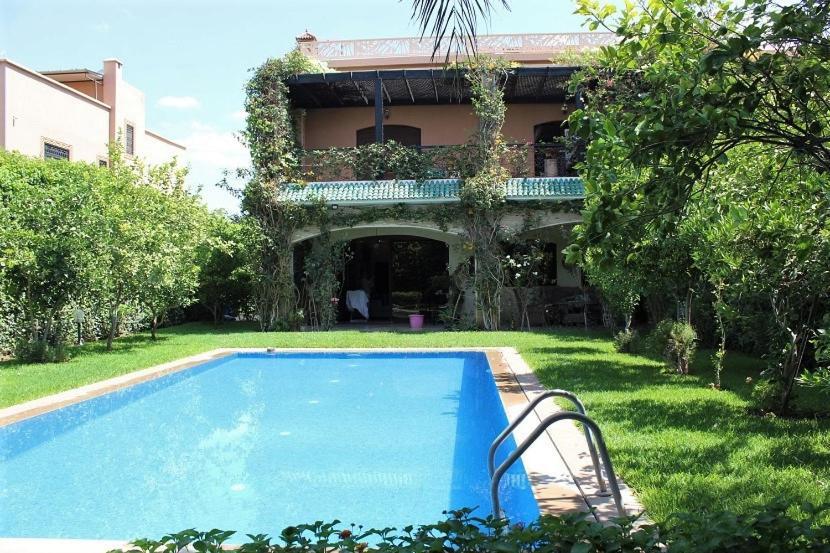 Magnifique Villa Avec Piscine Chauffee Que Pour Famille Marrakesh Luaran gambar